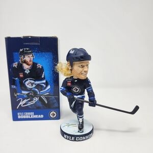 Kyle Connor Bobblehead (And Flow) Action with Hockey Stick